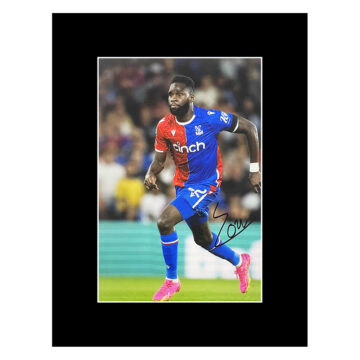 Autograph Odsonne Edouard Photo Display 16x12 - Crystal Palace Football Club