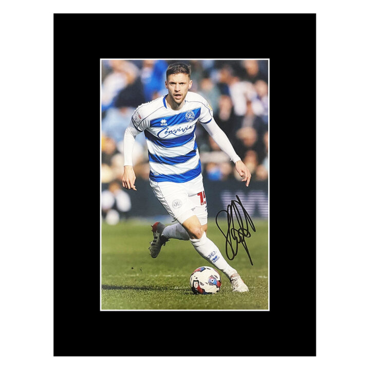 Autograph Sam Field Photo Display 16x12 - Queens Park Rangers FC Icon