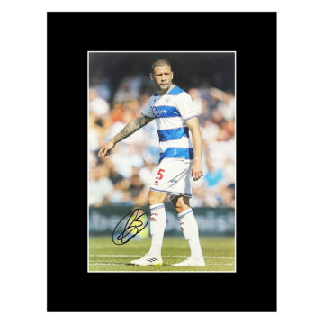 Autograph Steve Cook Photo Display 16x12 - QPR Icon