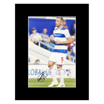 Autograph Steve Cook Photo Display 16x12 - Queens Park Rangers Icon