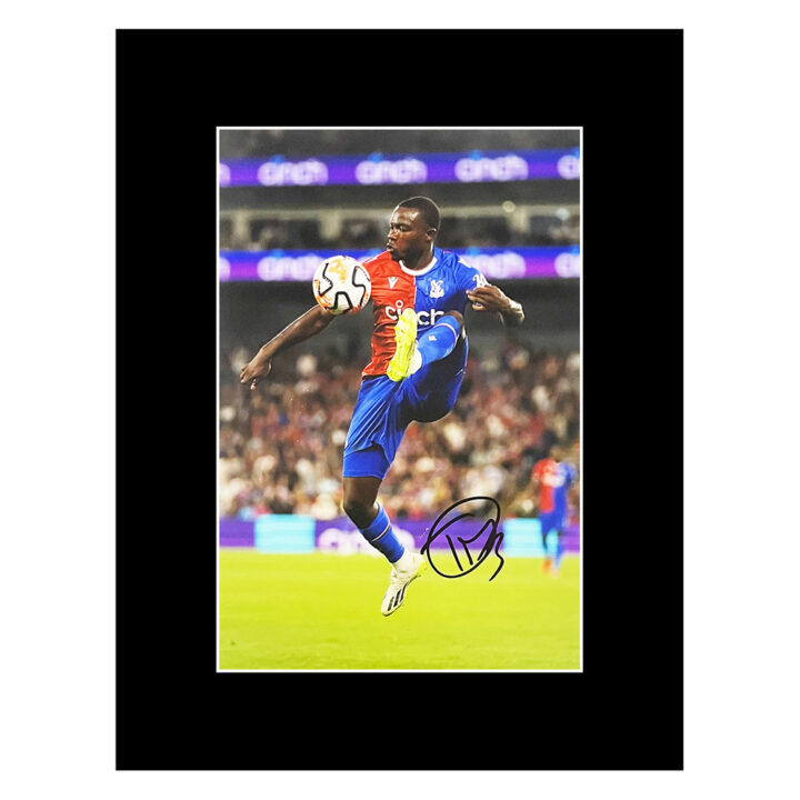 Autograph Tyrick Mitchell Photo Display 16x12 - Crystal Palace Football Club