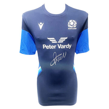 Finn Russell Signed Shirt - Scotland Rugby Icon