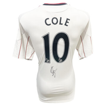 Framed Joe Cole Signed Shirt - Liverpool Autograph