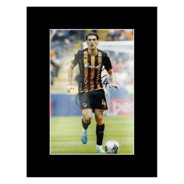 Jacob Greaves Signed Photo Display - 16x12 Hull City Autograph