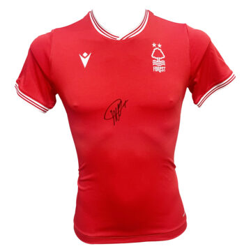 Joe Worrall Signed Shirt - Nottingham Forest Autograph