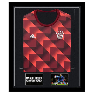 Manuel Neuer Signed Framed Display Shirt - FC Bayern Munchen Icon