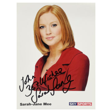 Sarah-Jane Mee Signed Photo - 6x4 TV Icon