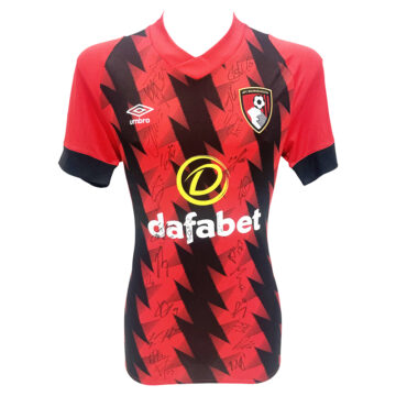 Signed A.F.C. Bournemouth Shirt - Premier League Squad 202223