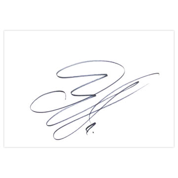 Signed Adam Bogdan White Card - Bolton Wanderers Autograph