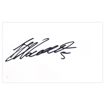 Signed Bailey Wright White Card - Preston North End Autograph