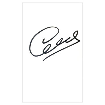 Signed Corry Evans White Card - Sunderland Autograph