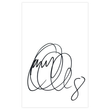 Signed Danny Guthrie White Card - Reading Autograph