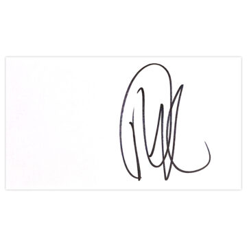 Signed Darragh Lenihan White Card - Middlesbrough Autograph