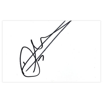 Signed Darren Ambrose White Card - Charlton Athletic Autograph