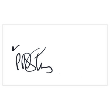 Signed Darren Pratley White Card - Charlton Athletic Autograph