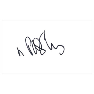 Signed Darren Pratley White Card - Leyton Orient Autograph