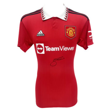 Signed Diogo Dalot Shirt - Manchester United Autograph