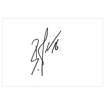 Signed Eldin Jakupovic White Card - Hull City Autograph