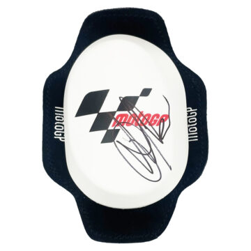 Signed Enea Bastianini Knee Slider - MotoGP World Icon