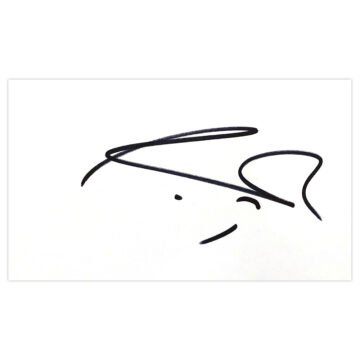 Signed Fernando Amorebieta White Card - Fulham Autograph