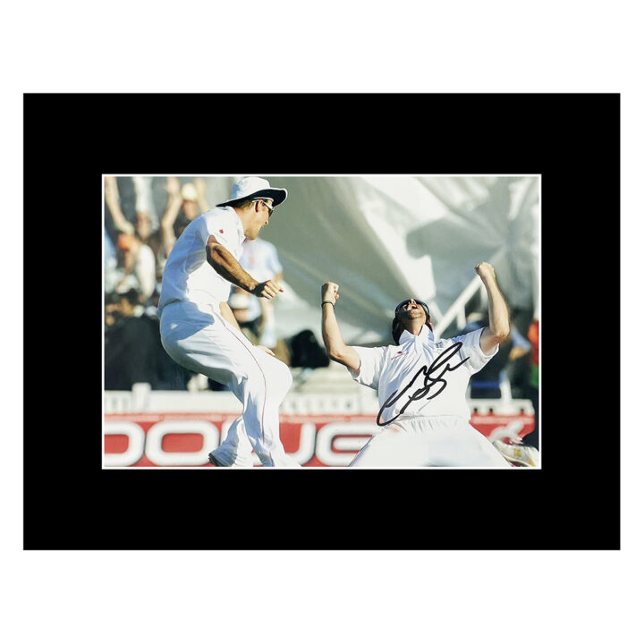 Signed Graeme Swann Photo Display 16x12 - England Cricket Icon