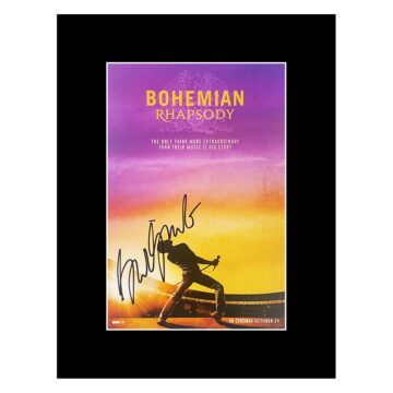 Signed Gwilym Lee Photo Display - 16x12 Bohemian Rhapsody Icon