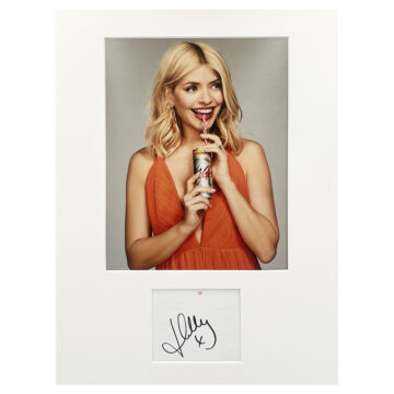 Signed Holly Willoughby Photo Display - 16x12 TV Icon