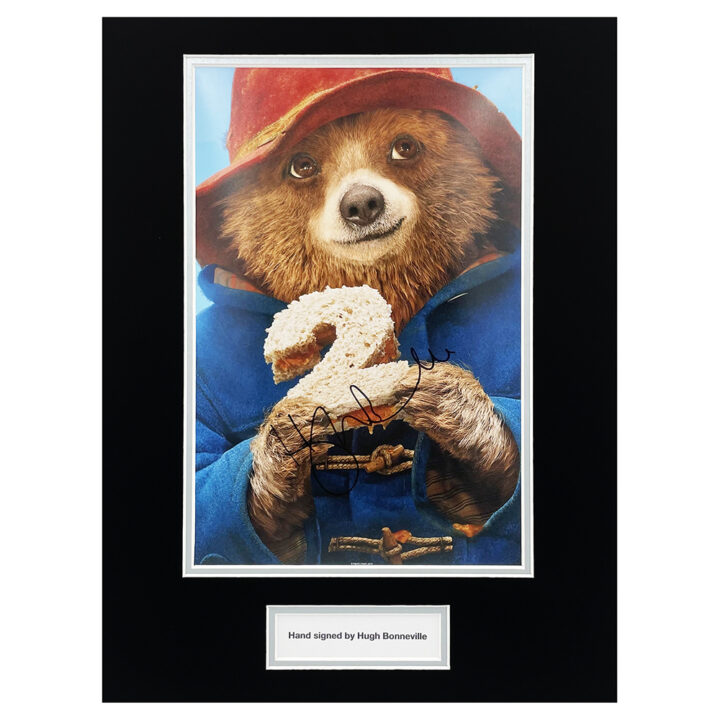 Signed Hugh Bonneville Photo Display - 16x12 Paddington 2