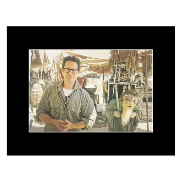 Signed J.J. Abrams Photo Display - 16x12 Star Wars Autograph