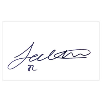 Signed Jack Hunt White Card – Bristol Rovers Autograph