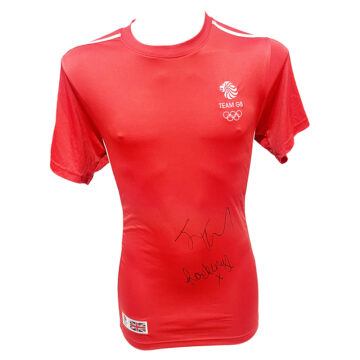 Signed Jason & Laura Kenny Shirt - Cycling Icons