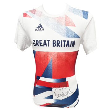 Signed Jason & Laura Kenny Shirt - Team GB Icons