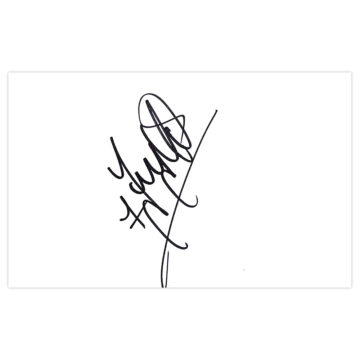 Signed Jay Tabb White Card - Ipswich Town Autograph