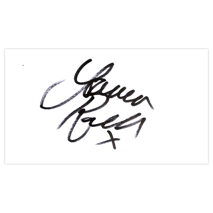 Signed Joanna Rowsell White Card - Olympic Champion