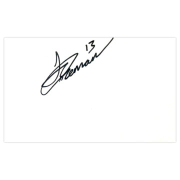 Signed Joel Coleman White Card - Oldham Athletic Autograph