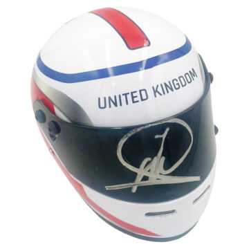 Signed Lando Norris Mini Helmet - Formula 1 Icon