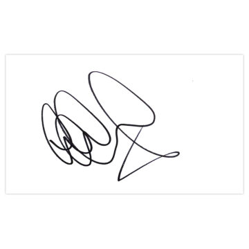 Signed Luke Young White Card - Charlton Athletic Autograph