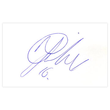 Signed Marco van Ginkel White Card - Holland Autograph