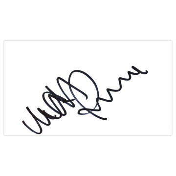 Signed Mark Pembridge White Card - Sheffield Wednesday Autograph