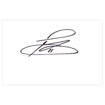 Signed Paul Green White Card - Derby County Autograph