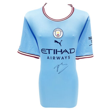 Signed Pep Guardiola Shirt - Champions League Winner 2023