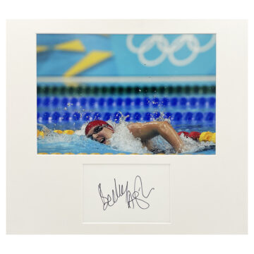 Signed Rebecca Adlington Photo Display - 16x14 Olympic Champion