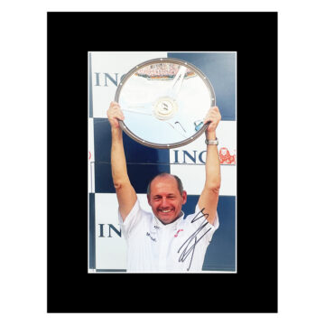 Signed Ron Dennis Photo Display - 16x12 Formula 1 Icon