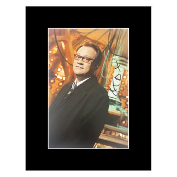 Signed Russell T Davies Photo Display - 16x12 Dr Who Icon