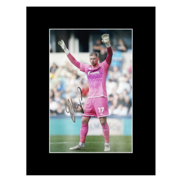 Signed Ryan Allsop Photo Display - 16x12 Hull City Icon