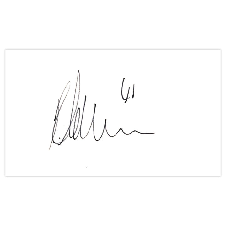 Signed Ryan Allsop White Card - Wycombe Wanderers Autograph