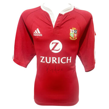 Signed Ryan Jones Shirt - British & Irish Lions Icon