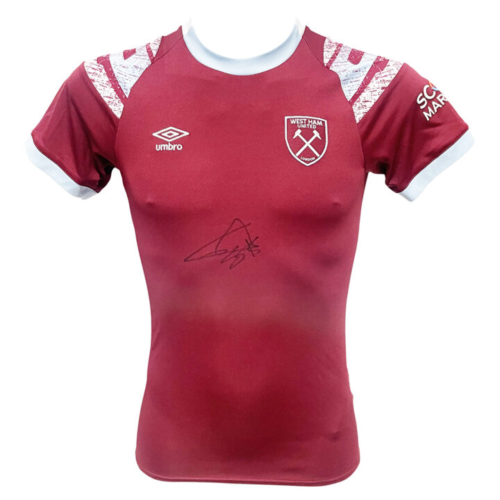 Signed Said Benrahma Shirt - West Ham United Autograph