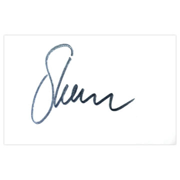 Signed Shaun Murphy White Card - Snooker Autograph