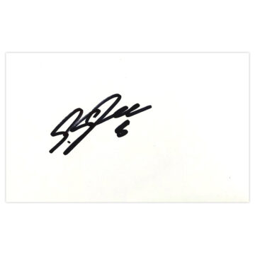 Signed Stephen Gleeson White Card - Birmingham City Autograph